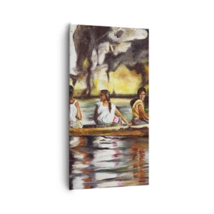 Obraz na płótnie - W polinezyjskim raju - 65x120 cm