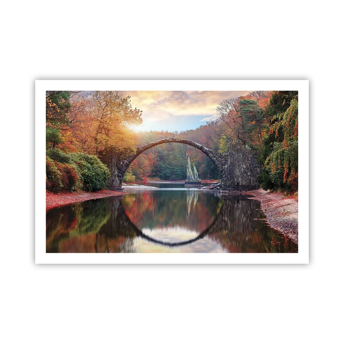 Plakat - Po drugiej stronie lustra - 91x61 cm