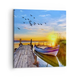 Obraz na płótnie - Do widzenia, do jutra - 70x70 cm