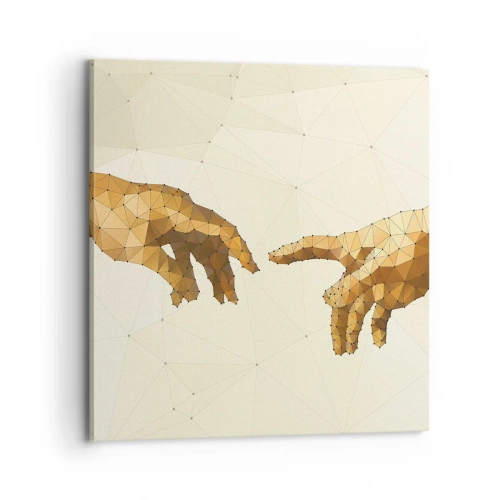 Obraz na płótnie - Boska geometria - 70x70 cm