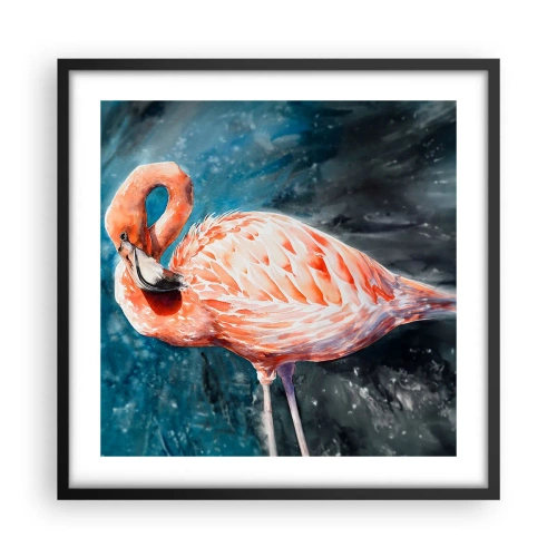 Plakat w czarnej ramie - Dekoracyjny z natury - 50x50 cm