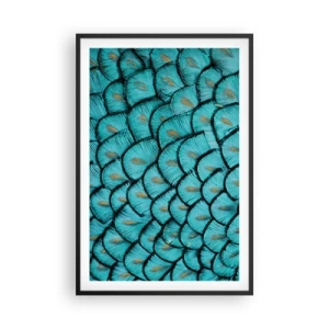 Plakat w czarnej ramie - Wielka gala piór - 61x91 cm