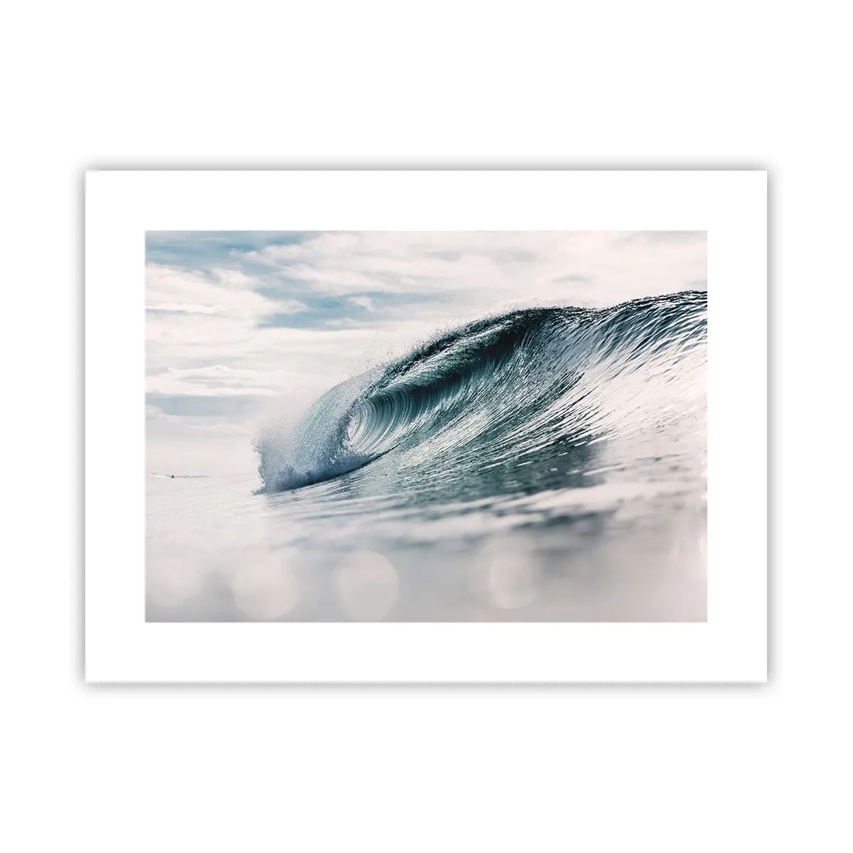 Plakat - Wodny szczyt - 40x30 cm