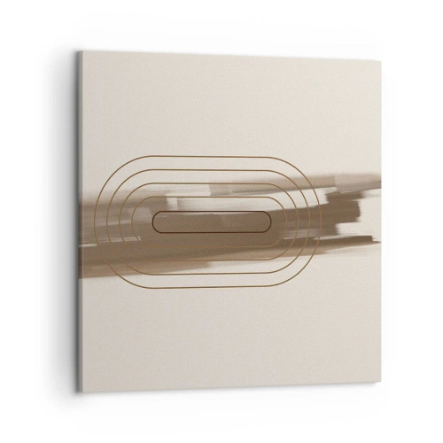 Obraz na płótnie - Powiew szarości - 50x50 cm