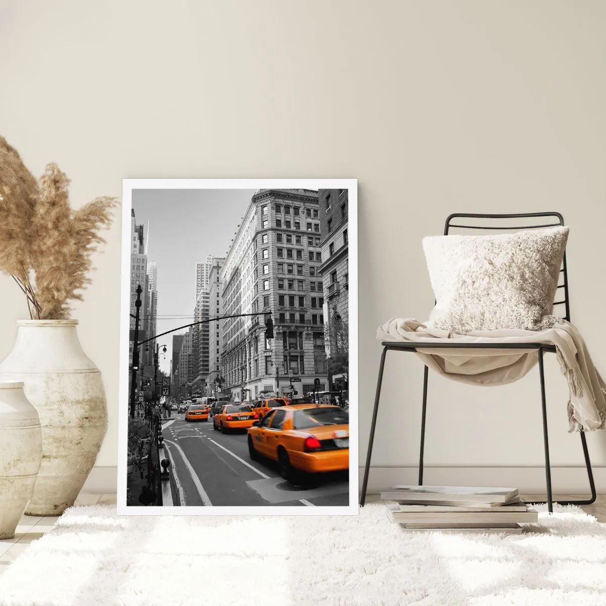 Plakat - Słońca wielkiego miasta - 30x40 cm