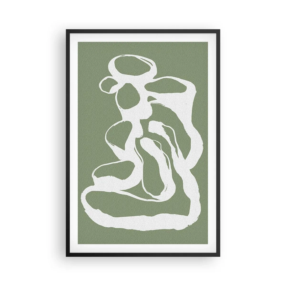 Plakat w czarnej ramie - Wołanie przestrzeni - 61x91 cm