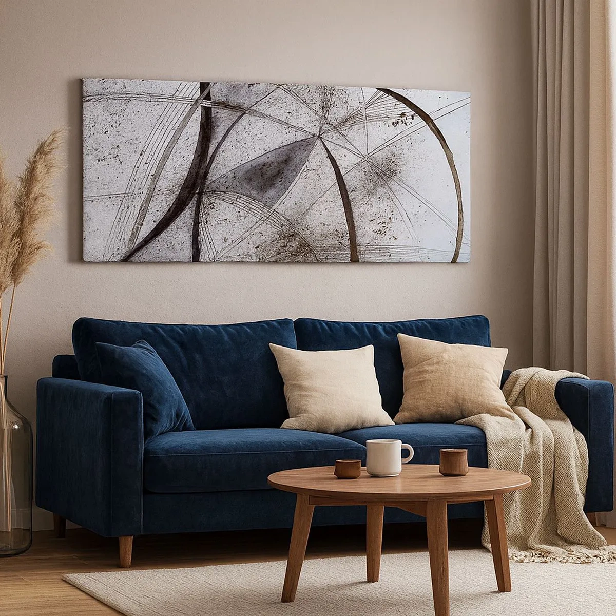 Obraz na płótnie - Futurystyczna fantazja - 100x40 cm