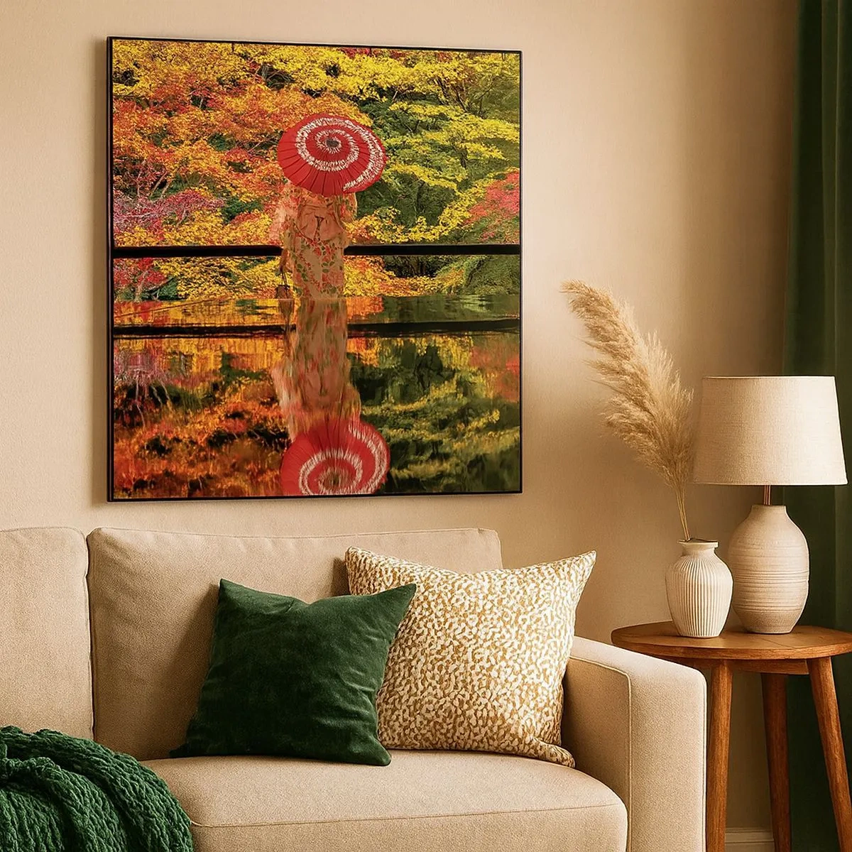 Obraz na płótnie - W świątyni natury - 30x30 cm