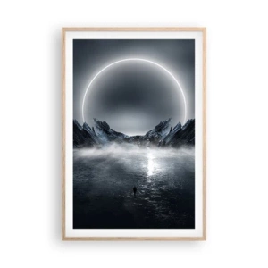 Plakat w ramie jasny dąb - Finał opowieści - 61x91 cm