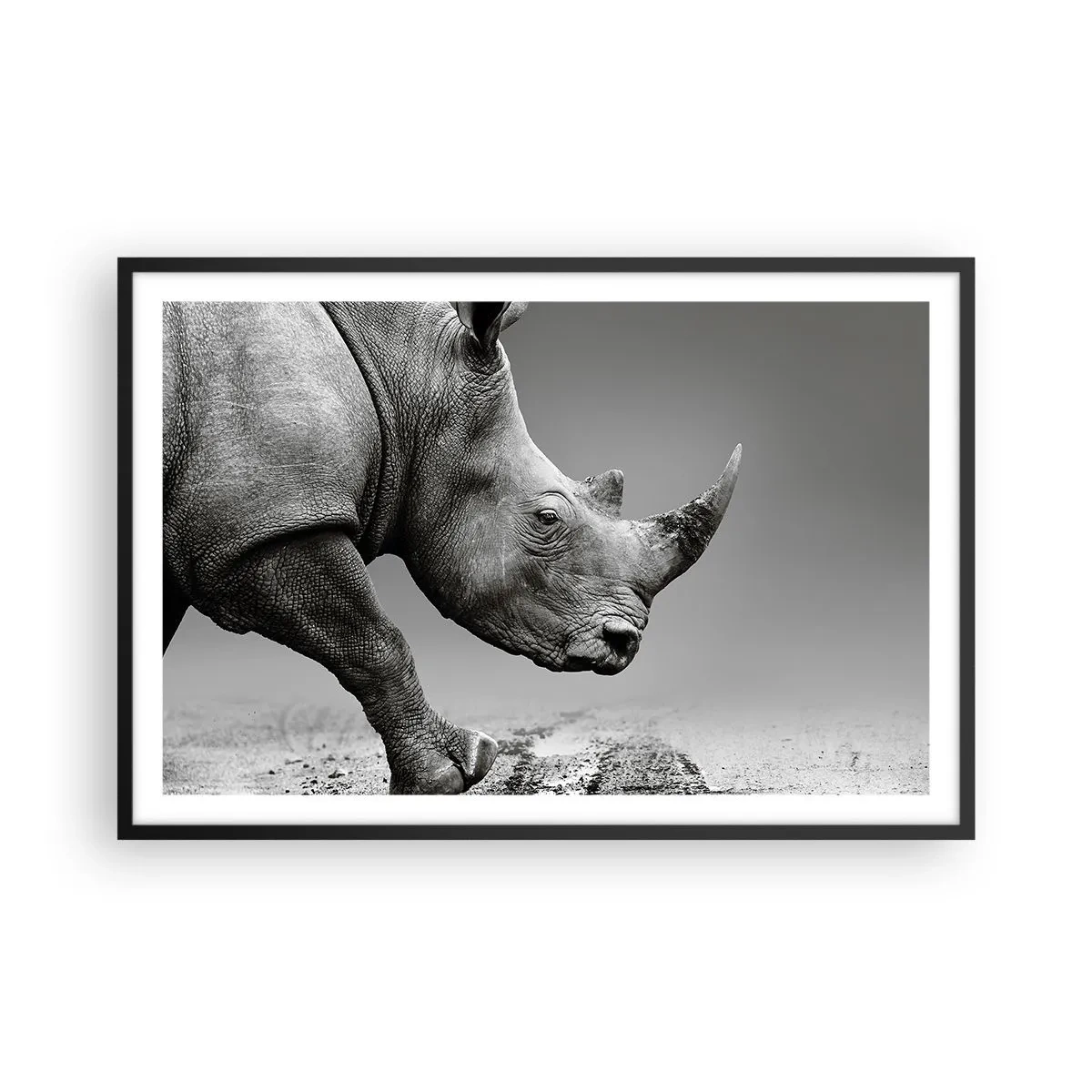 Plakat w czarnej ramie - Niepowstrzymana siła - 91x61 cm