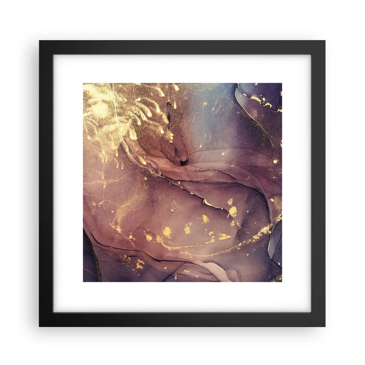Plakat w czarnej ramie - Materia i duch - 30x30 cm