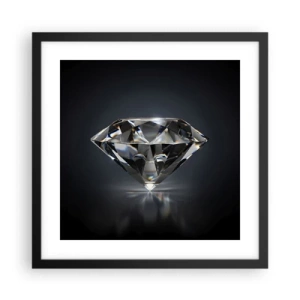 Plakat w czarnej ramie - Best girls friend - 40x40 cm