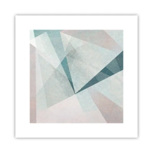 Plakat - Spokojnie choć dynamicznie - 30x30 cm