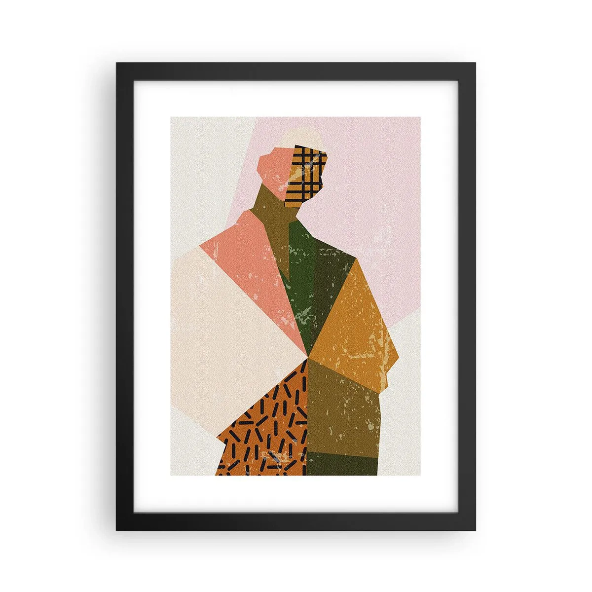 Plakat w czarnej ramie - Człowiek – istota złożona - 30x40 cm