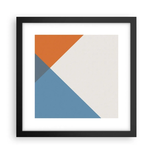 Plakat w czarnej ramie - Pod kątem… - 30x30 cm