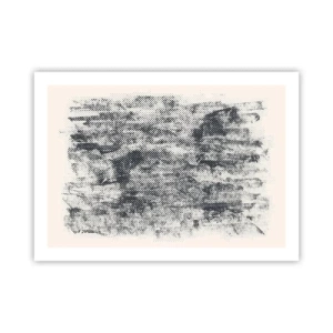 Plakat - Mglista kompozycja - 70x50 cm