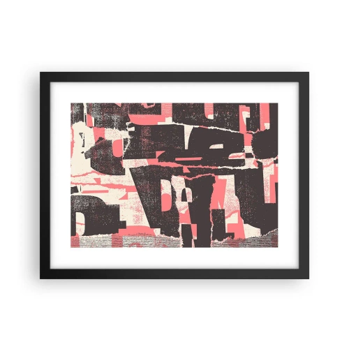 Plakat w czarnej ramie - Cały ten zgiełk - 40x30 cm