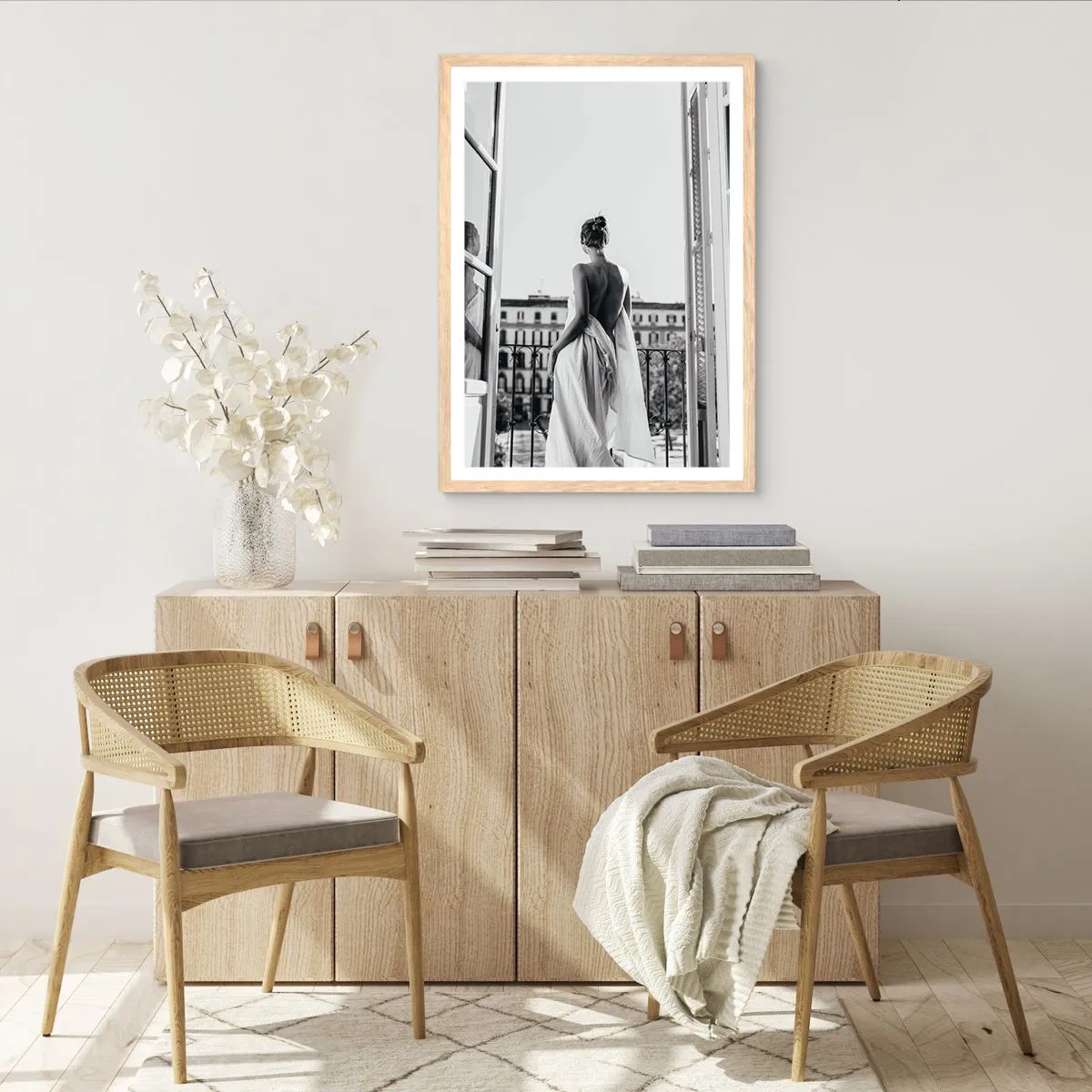 Plakat w ramie jasny dąb - Przebudzenie zmysłów - 61x91 cm