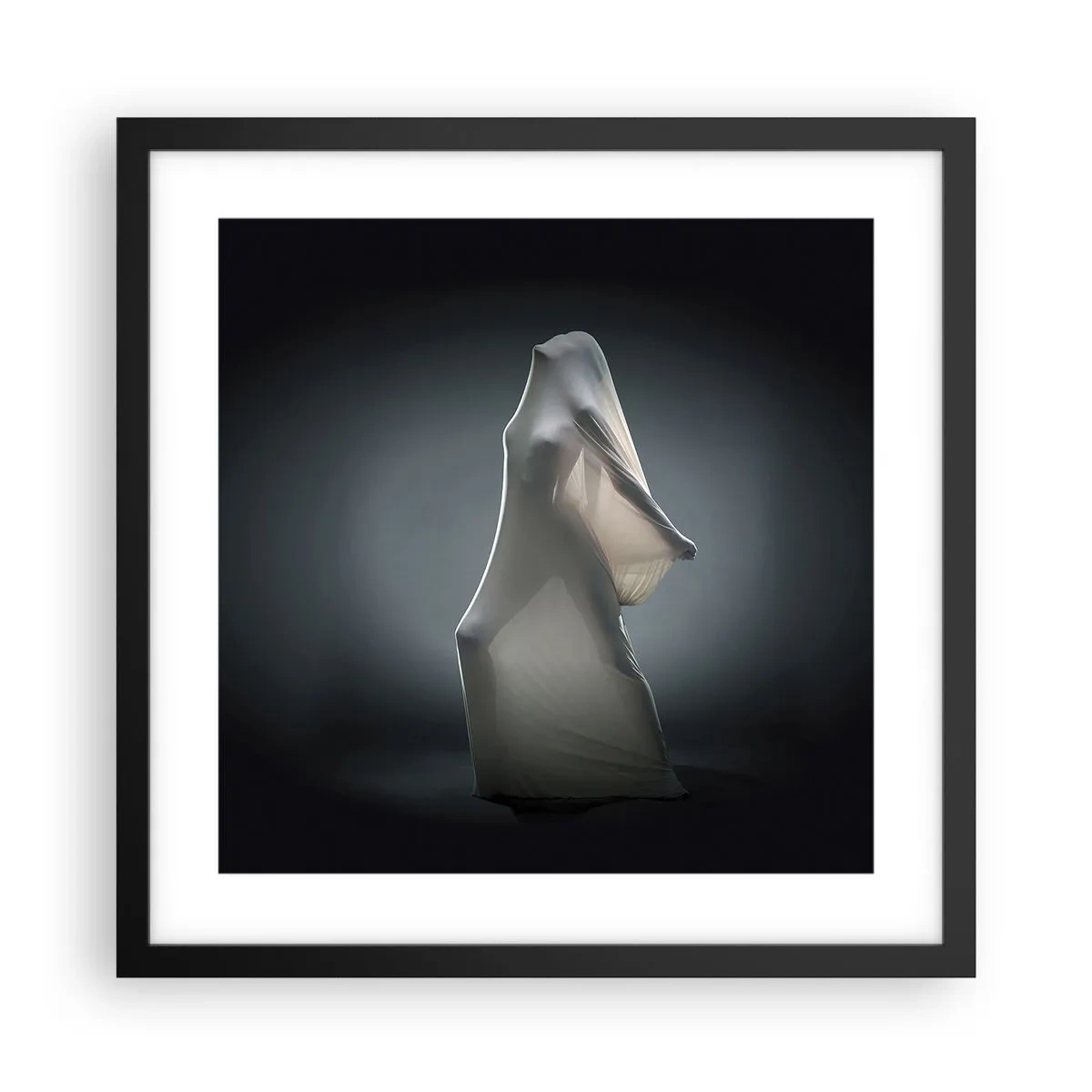 Plakat w czarnej ramie - Ukryte pragnienia - 40x40 cm