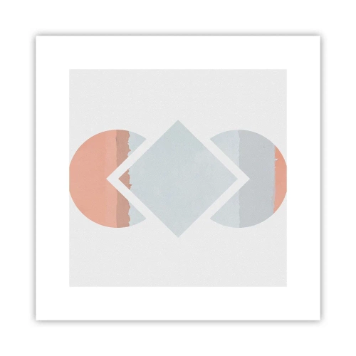 Plakat - Sytuacja jest jasna - 30x30 cm