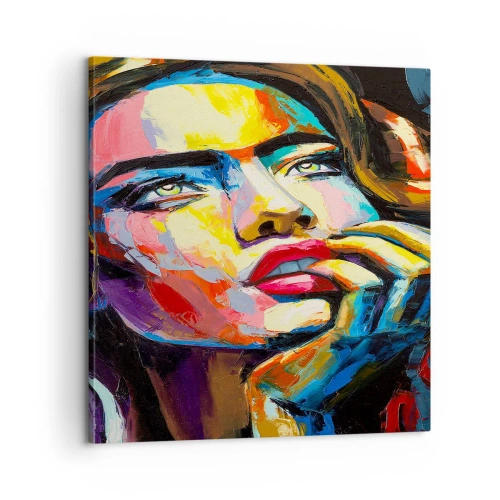 Obraz na płótnie - Marzenia jak ptaki szybują po niebie - 60x60 cm