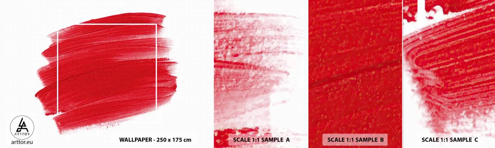 Fototapeta Próbka Standard Eco - Poza ramą - Abstrakcja, Sztuka, Minimalizm - 100x30 cm