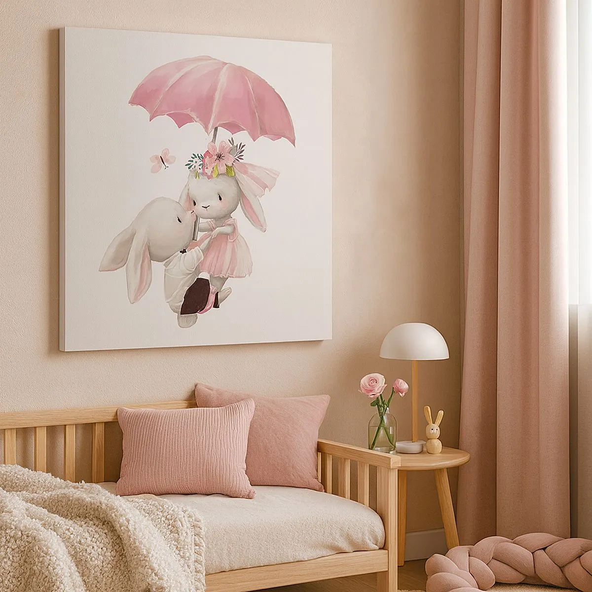 Obraz na płótnie - To właśnie miłość - 30x30 cm