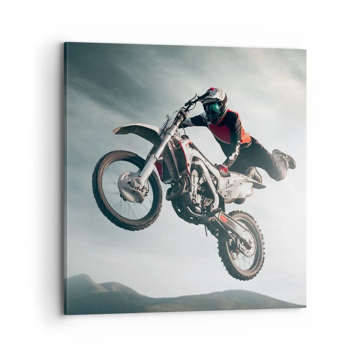 Obraz na płótnie - Nie ma zabawy bez ryzyka - 70x70 cm