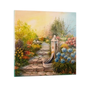 Obraz na szkle - W pełnym rozkwicie - 40x40 cm