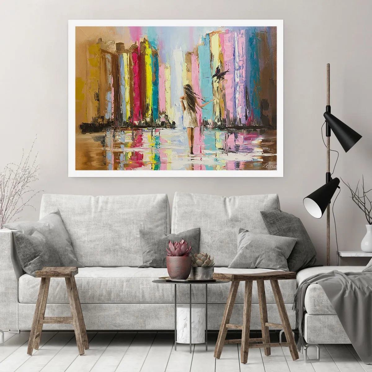 Plakat - Idż za mną - 40x30 cm