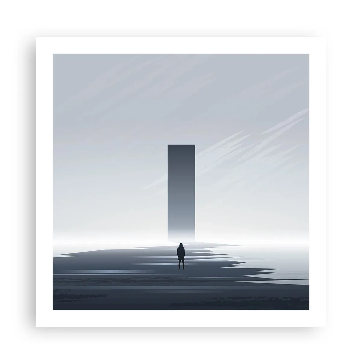 Plakat - Szansa czy zagrożenie? - 60x60 cm