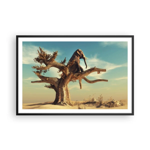 Plakat w czarnej ramie - Nowy punkt widzenia - 91x61 cm