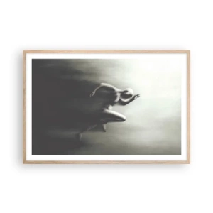 Plakat w ramie jasny dąb - Niepowstrzymany - 91x61 cm