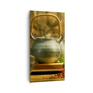 Obraz na płótnie - Traktat o piciu herbaty - 65x120 cm