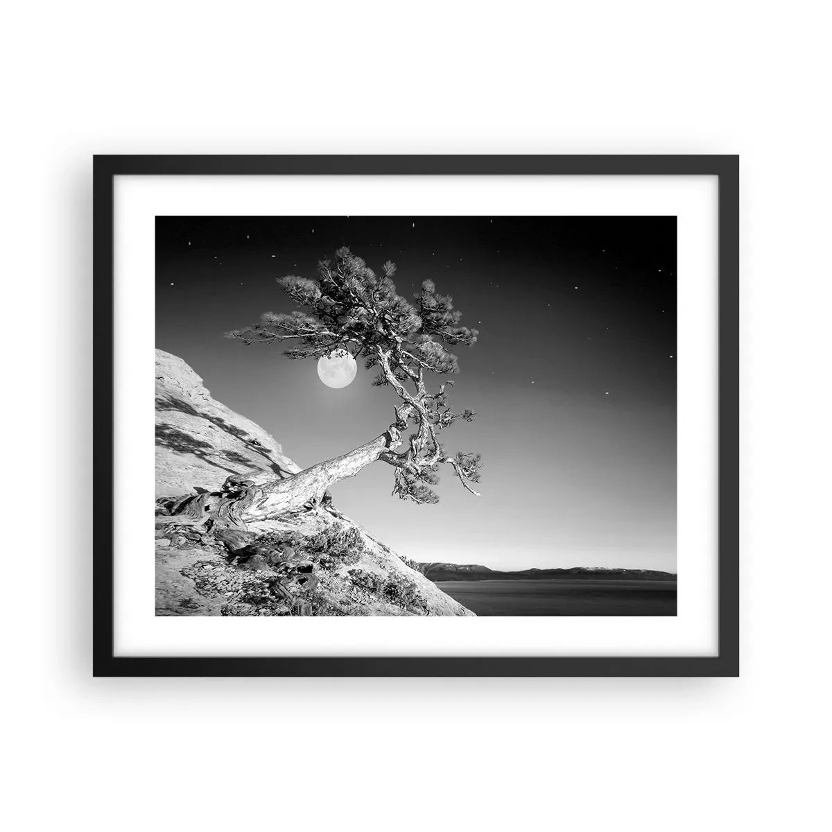 Plakat w czarnej ramie - Zwycięska wojowniczka - 50x40 cm