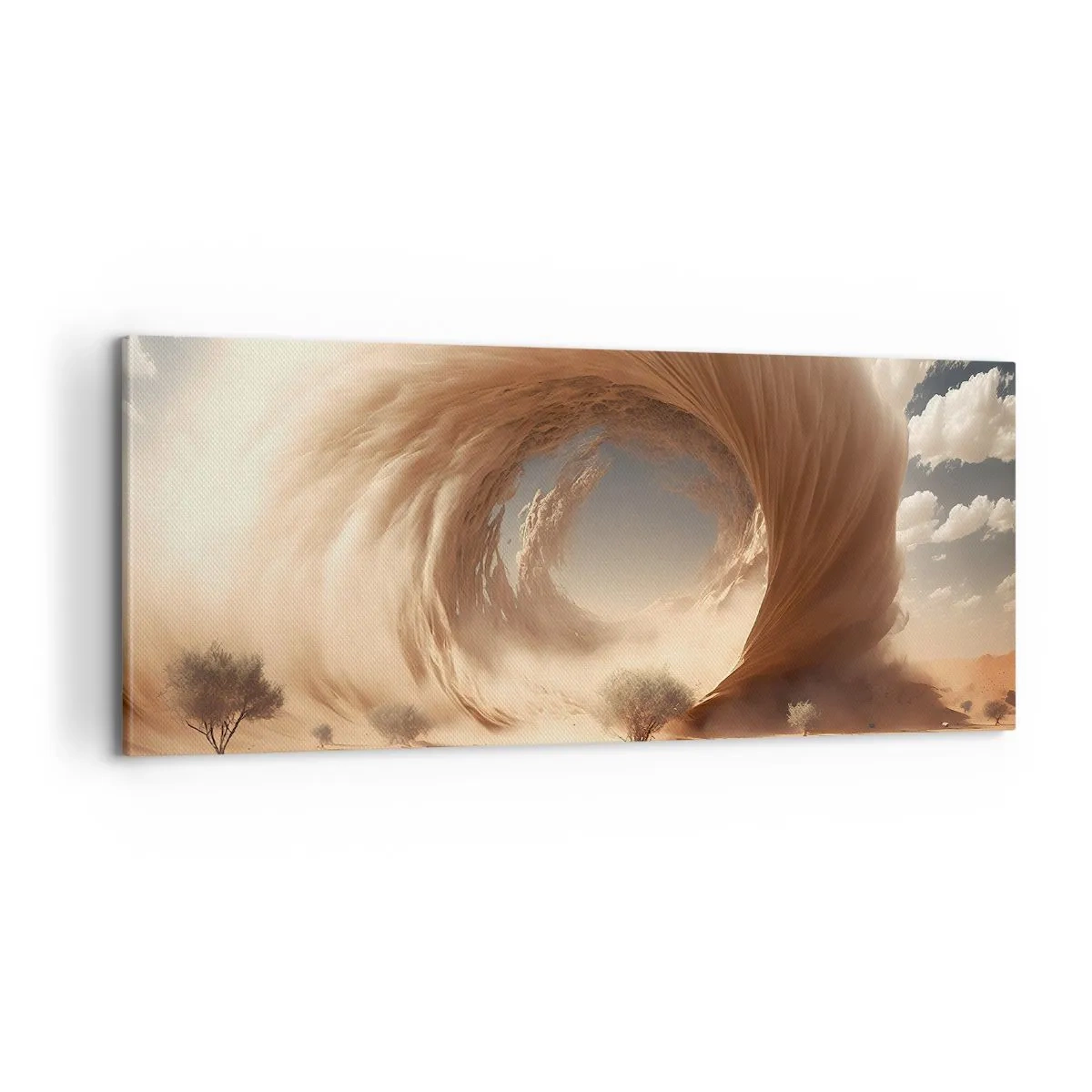 Obraz na płótnie - Otwarty portal - 100x40 cm