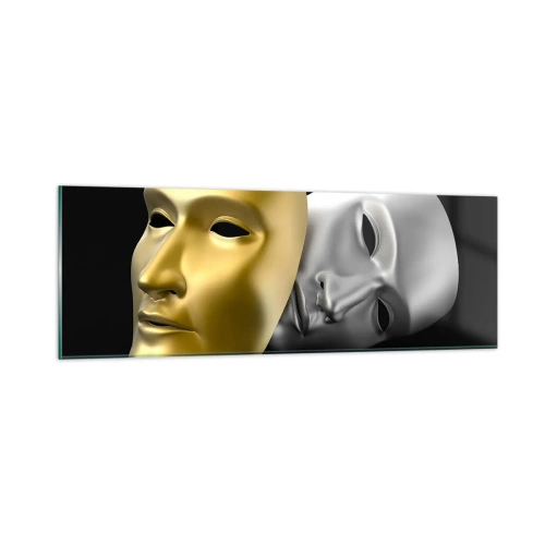 Obraz na szkle - Życie to jest teatr - 90x30 cm