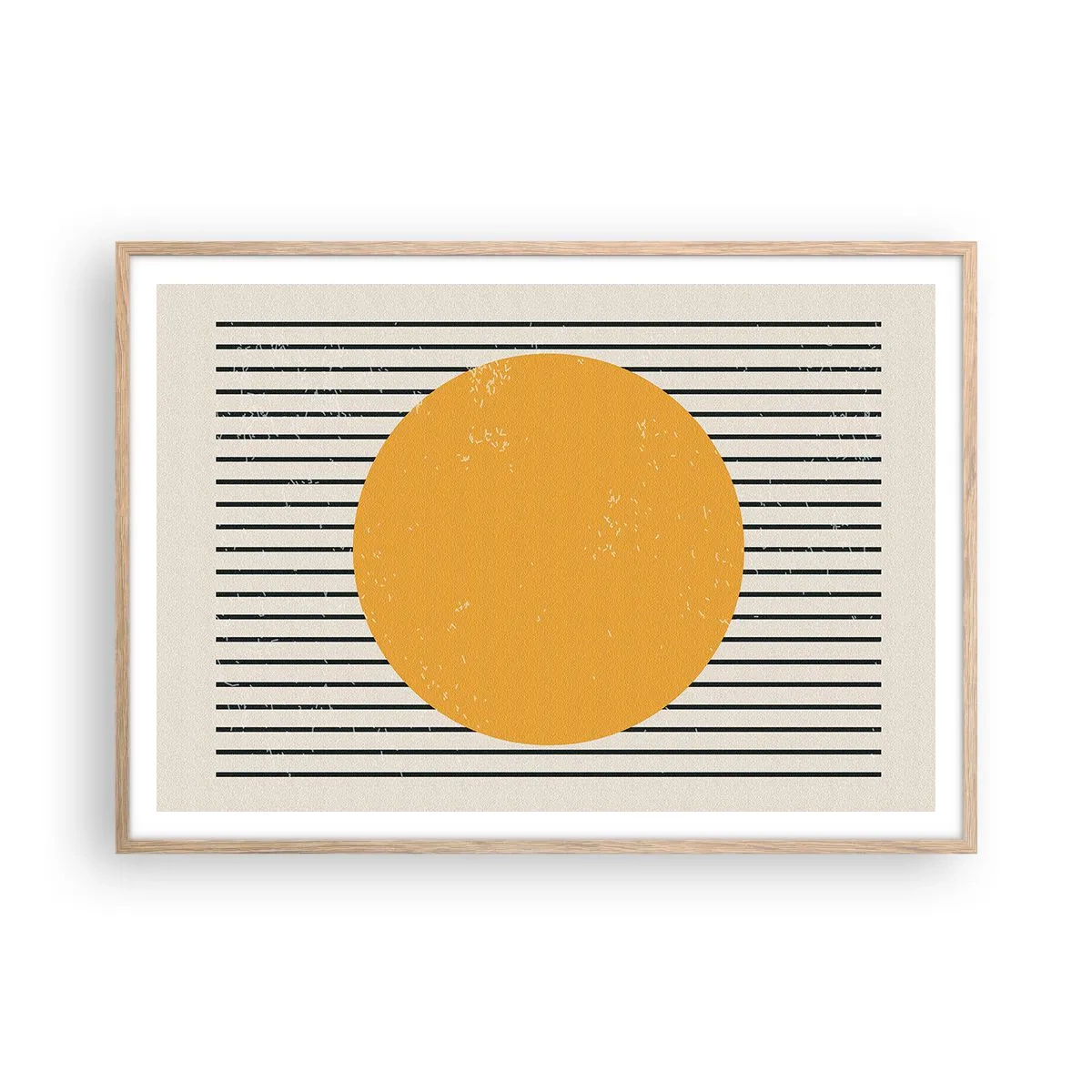 Plakat w ramie jasny dąb - Siła prostoty - 100x70 cm