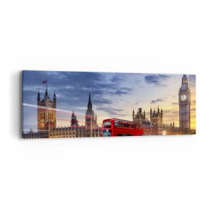 Obraz na płótnie - Znaki szczególne - 90x30 cm