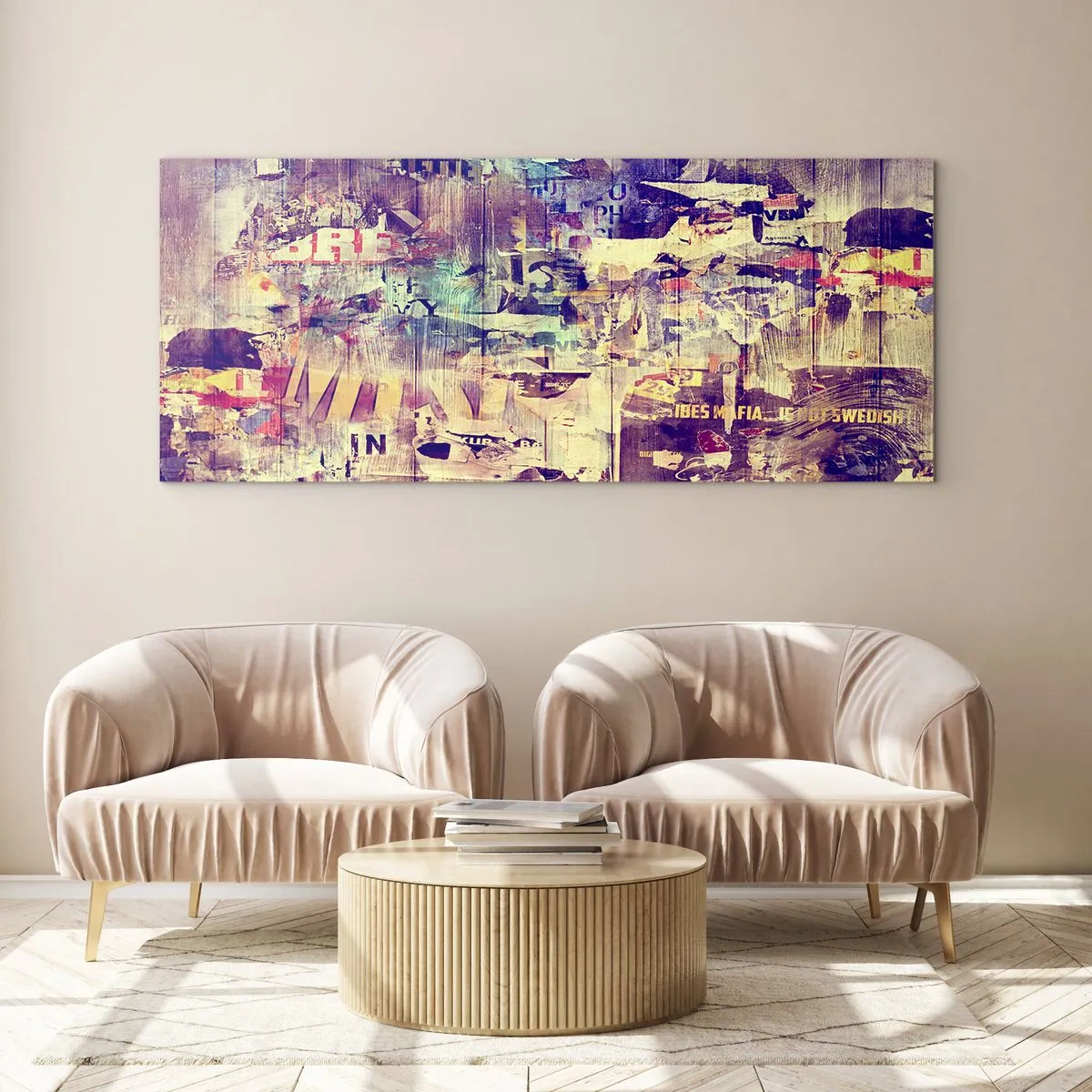 Obraz na szkle - I tyle zostanie - 90x30 cm