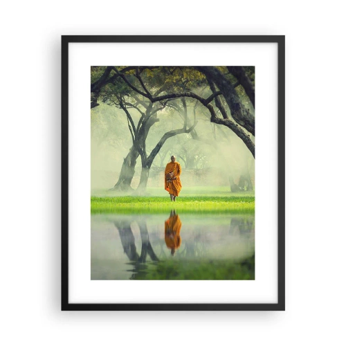 Plakat w czarnej ramie - W drodze do oświecenia - 40x50 cm