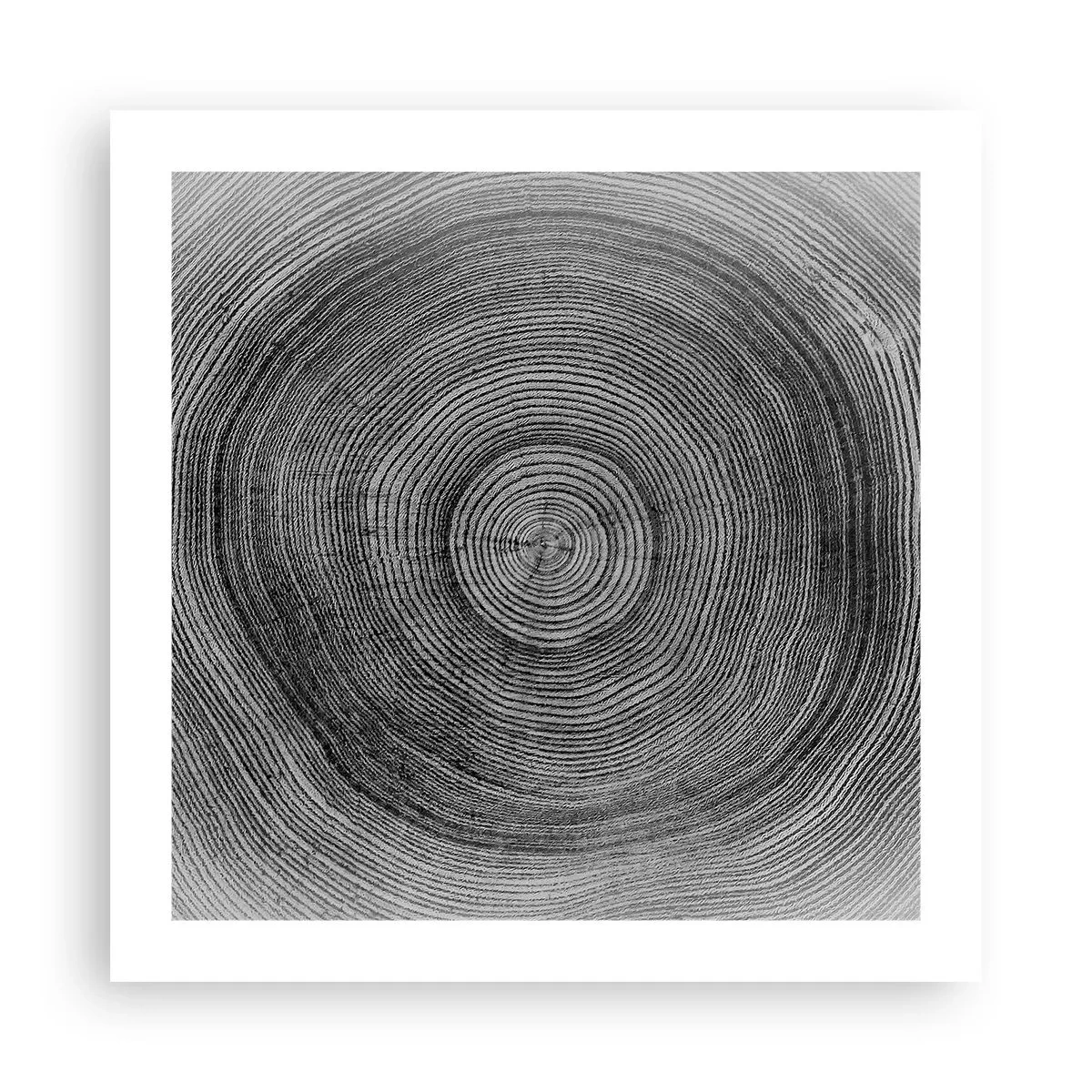 Plakat - Znak czasu - 50x50 cm