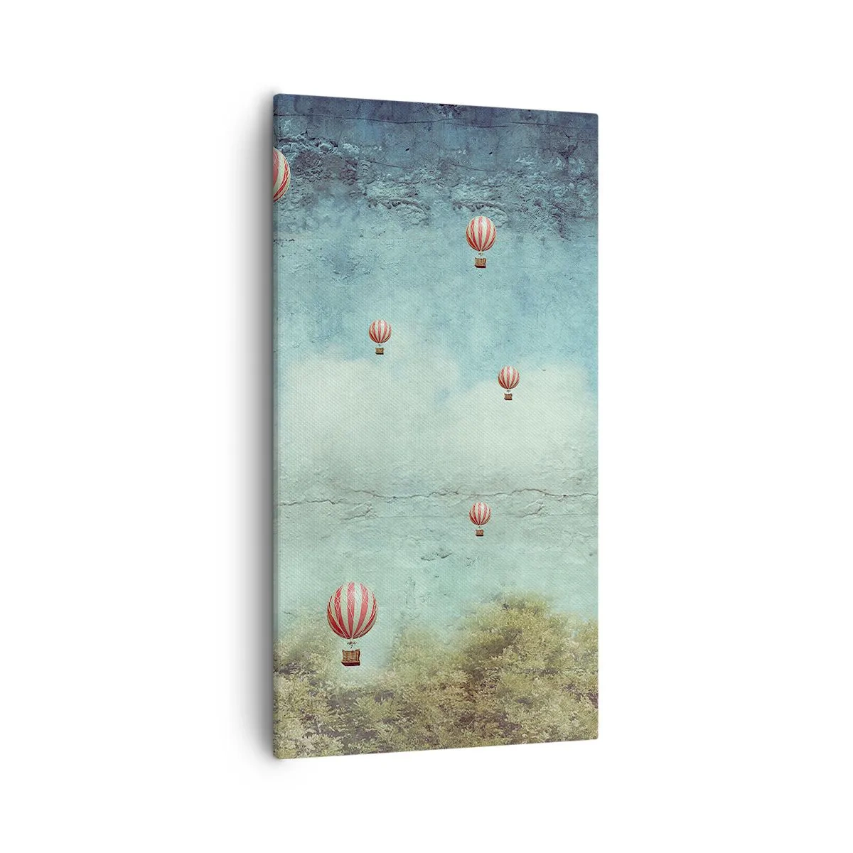 Obraz na płótnie - Wolni od zgiełku życia - 55x100 cm