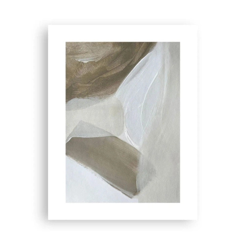 Plakat - Fala bieli - 30x40 cm