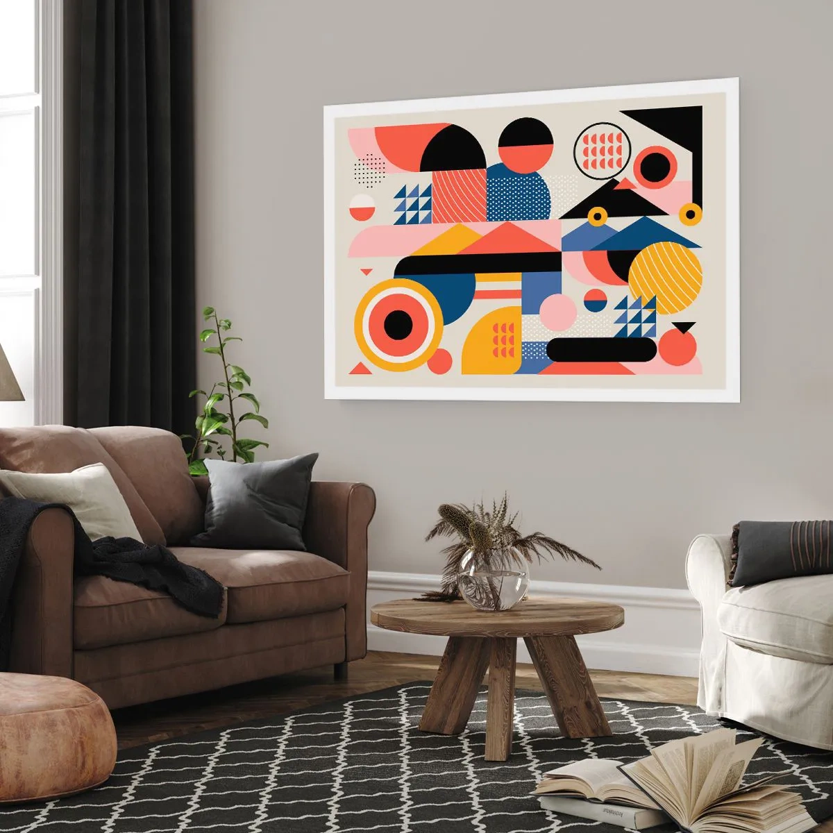 Plakat - Kompozycja: pobaw się - 91x61 cm