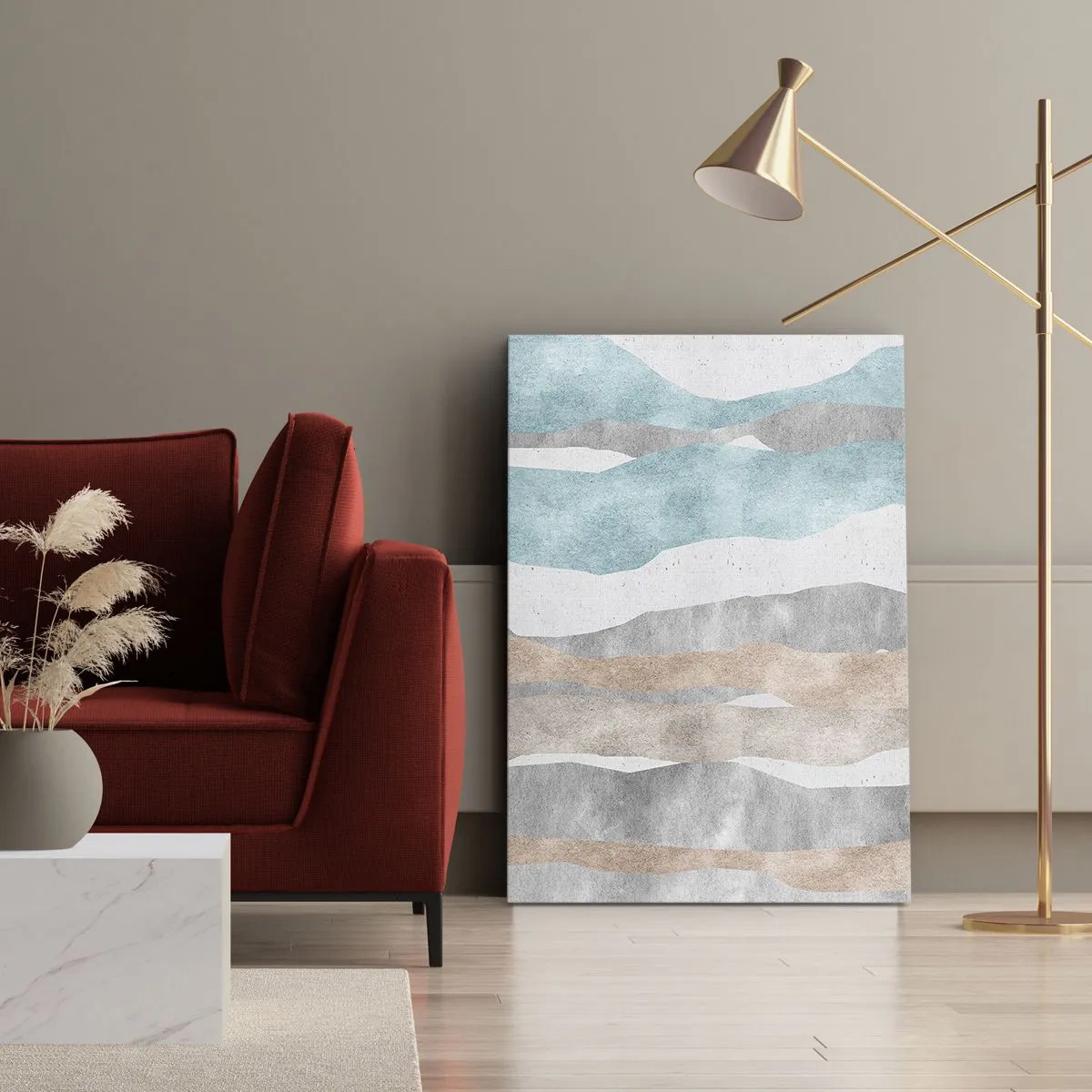 Obraz na płótnie - Studium bliskości - 45x80 cm