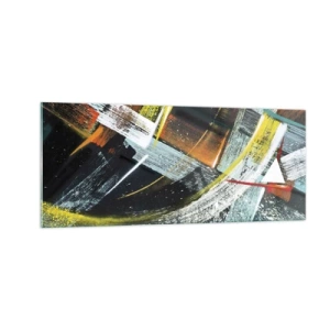 Obraz na szkle - Energia ruchu - 100x40 cm