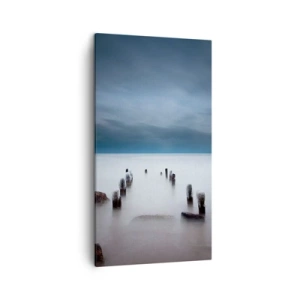 Obraz na płótnie - Zamyślone jezioro - 45x80 cm