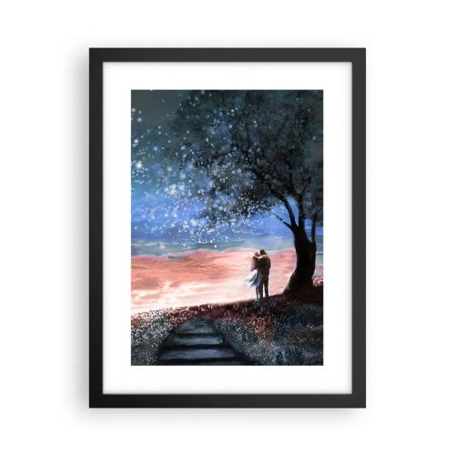 Plakat w czarnej ramie - Gwiaździsty spektakl - 30x40 cm