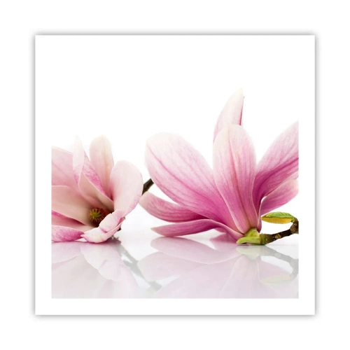 Plakat - Delikatne jak powiew wiosny - 60x60 cm